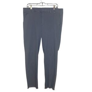 Democracy Absolution Raw Hem Chino Pants Blue Gray Size 16 Stretch